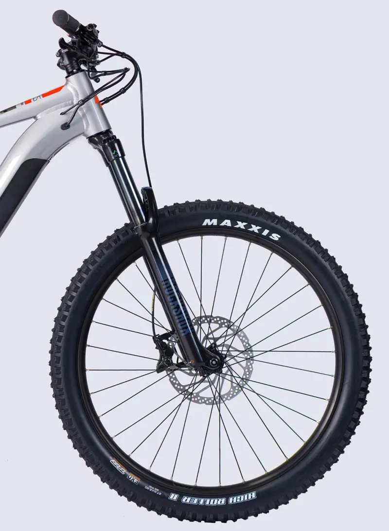 2021 Lapierre Overvolt AM 5.5 Electric Mountain Bike in Sliver-4